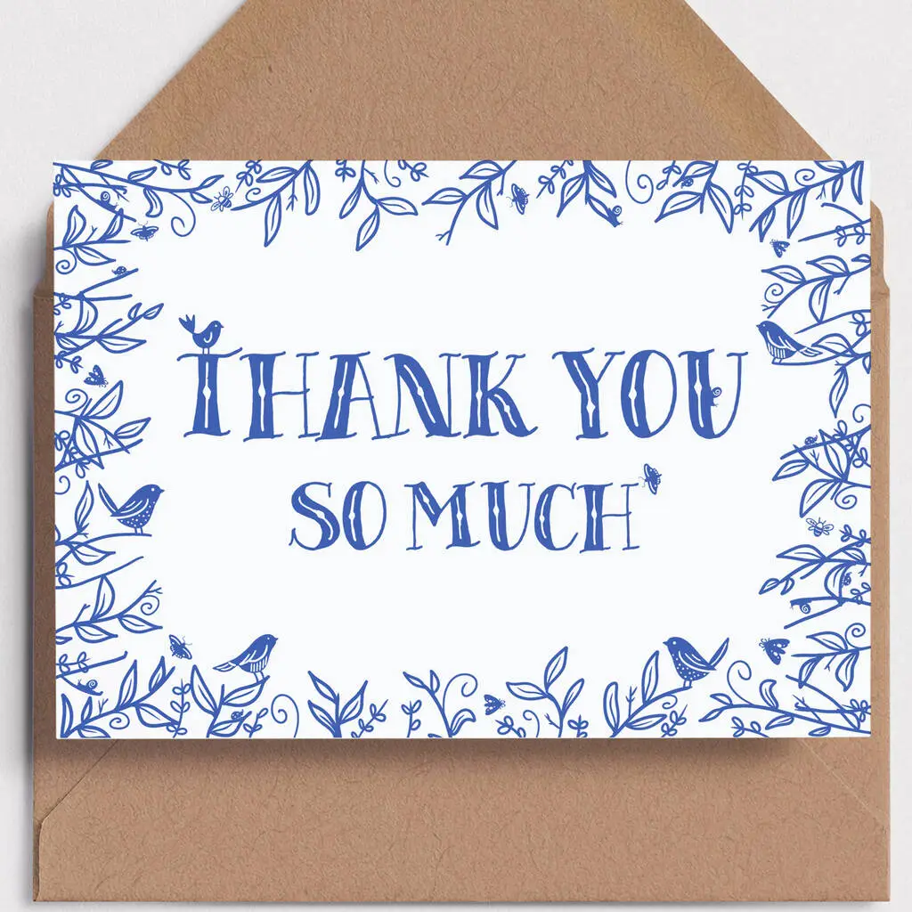 Custom Thank You Cards
