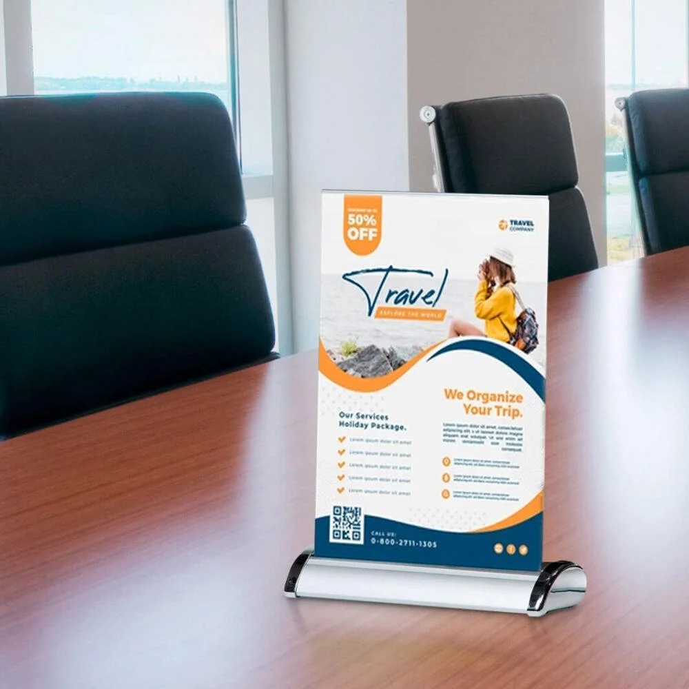 Custom Tabletop Standees | Desktop Display Stands | Same-Day Bangalore