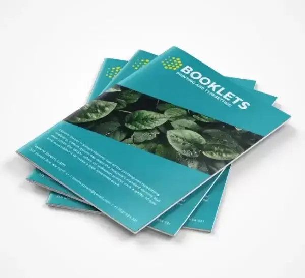 Custom Printed Booklet