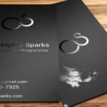 Spot UV Visiting Cards