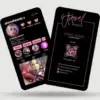 Instagram Inspired Business Cards
