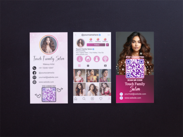 Instagram Inspired Business Cards