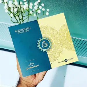 Custom Traditional Wedding Invitation Cards