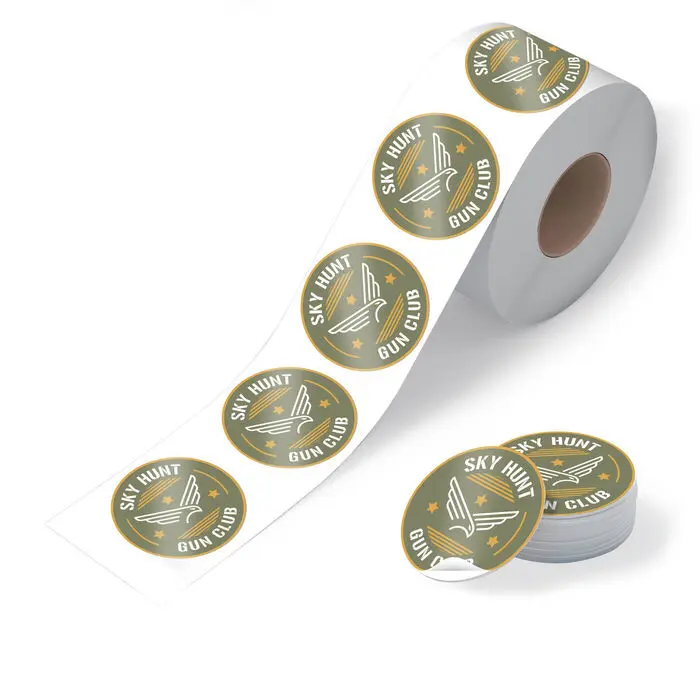 custom Circle Stickers Printing Service