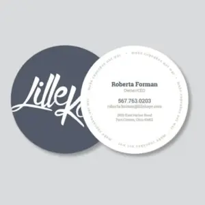 Circle Visiting Cards