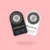 U Shape Business Cards
