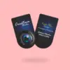 U shape business cards die-cut custom design Bangalore