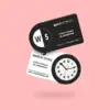 U Shape Business Cards