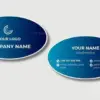 Oval Visiting Cards