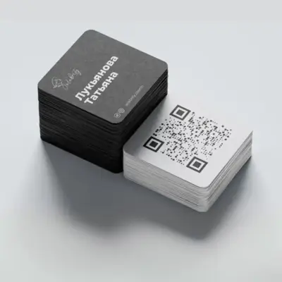 Square Visiting Cards