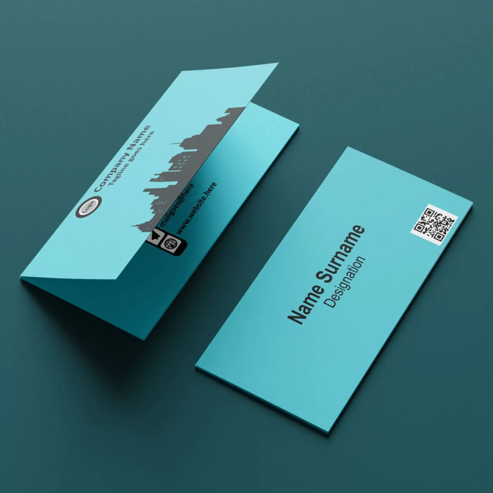 Foldable Visiting Cards