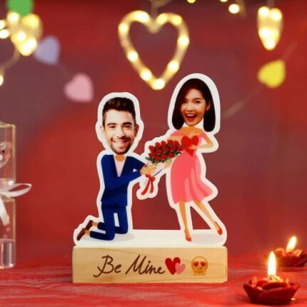 Personalized Love Story Caricature