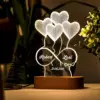 3D Illusion LED Lamps