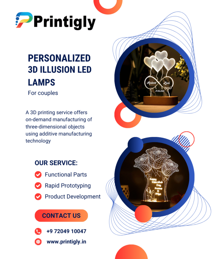 3D Illusion LED Lamps