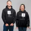 Custom Couple Hoodies Printing