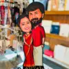 Personalized Love Story Caricature