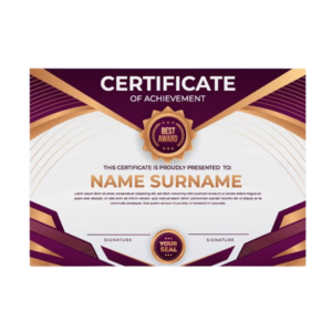 Certificates