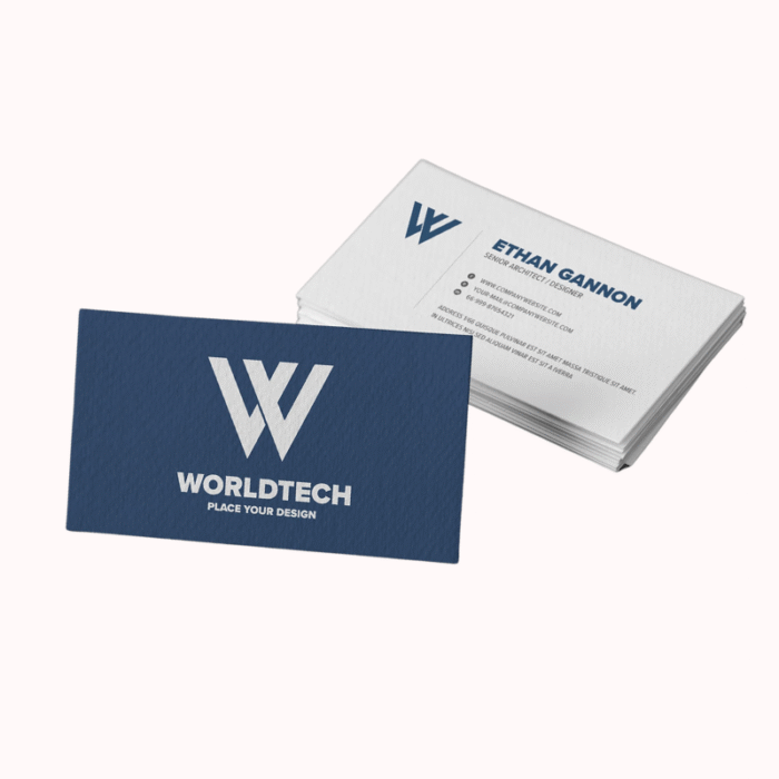 Custom shape die-cut business cards Bangalore