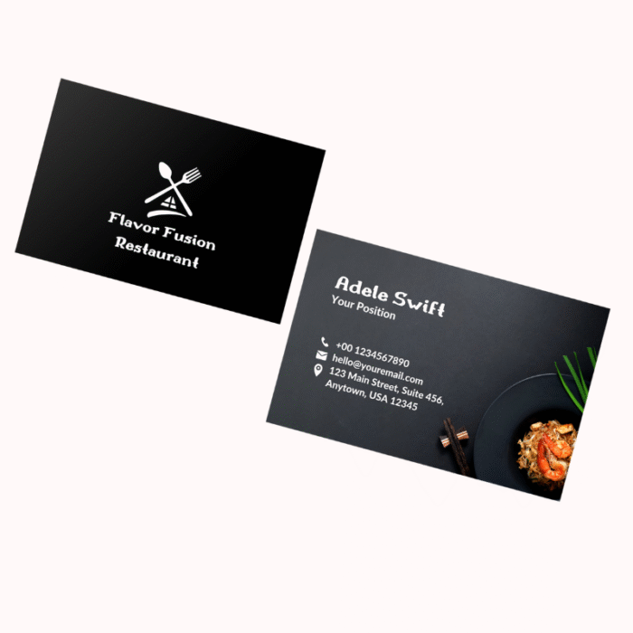 Photography business cards design Bangalore