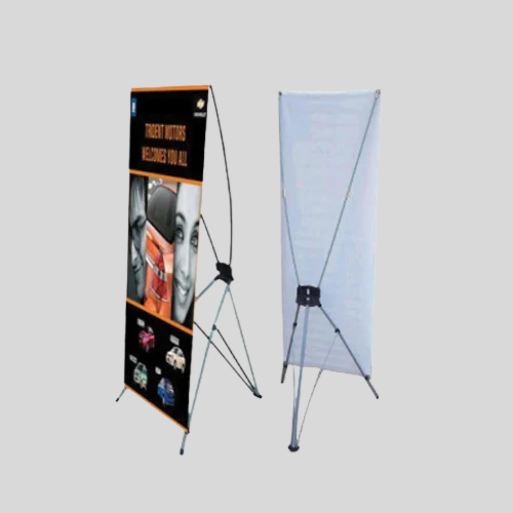 Triangle Base Rollup Standees