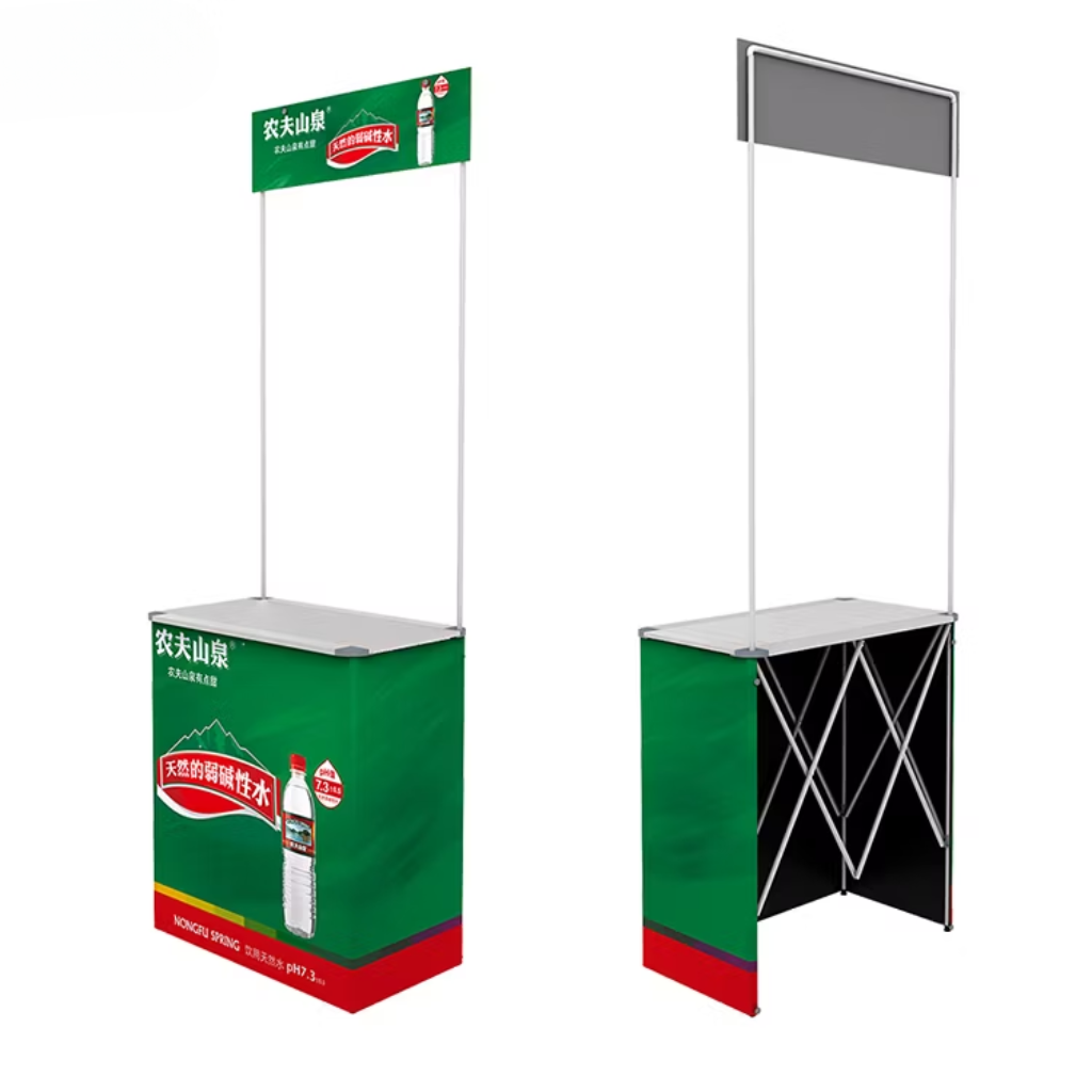 PVC promotional table stands