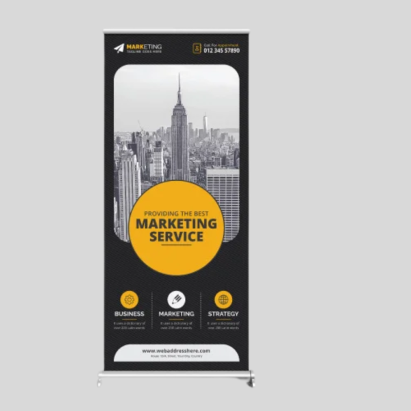 Luxury Roll Up Standee