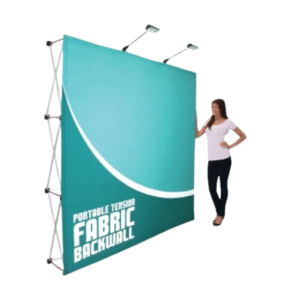 Custom Velcro Pop Up Backdrop Stands