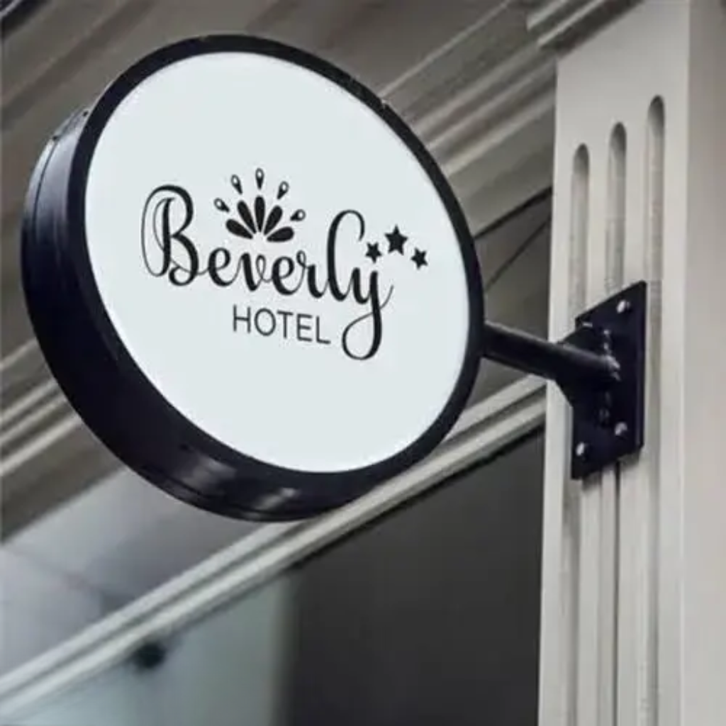 Lollipop Display Flange