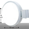 Lollipop Display Flange