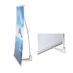 Aluminium L banner stands