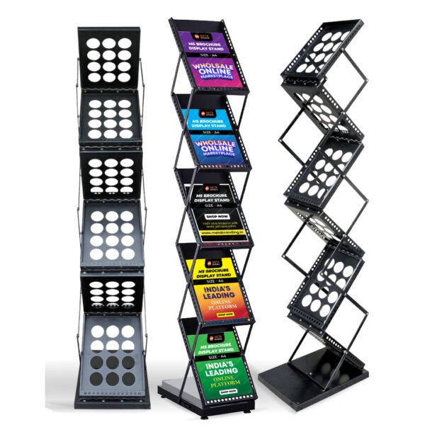 Custom MS Brochure Stands – Premium Display Racks