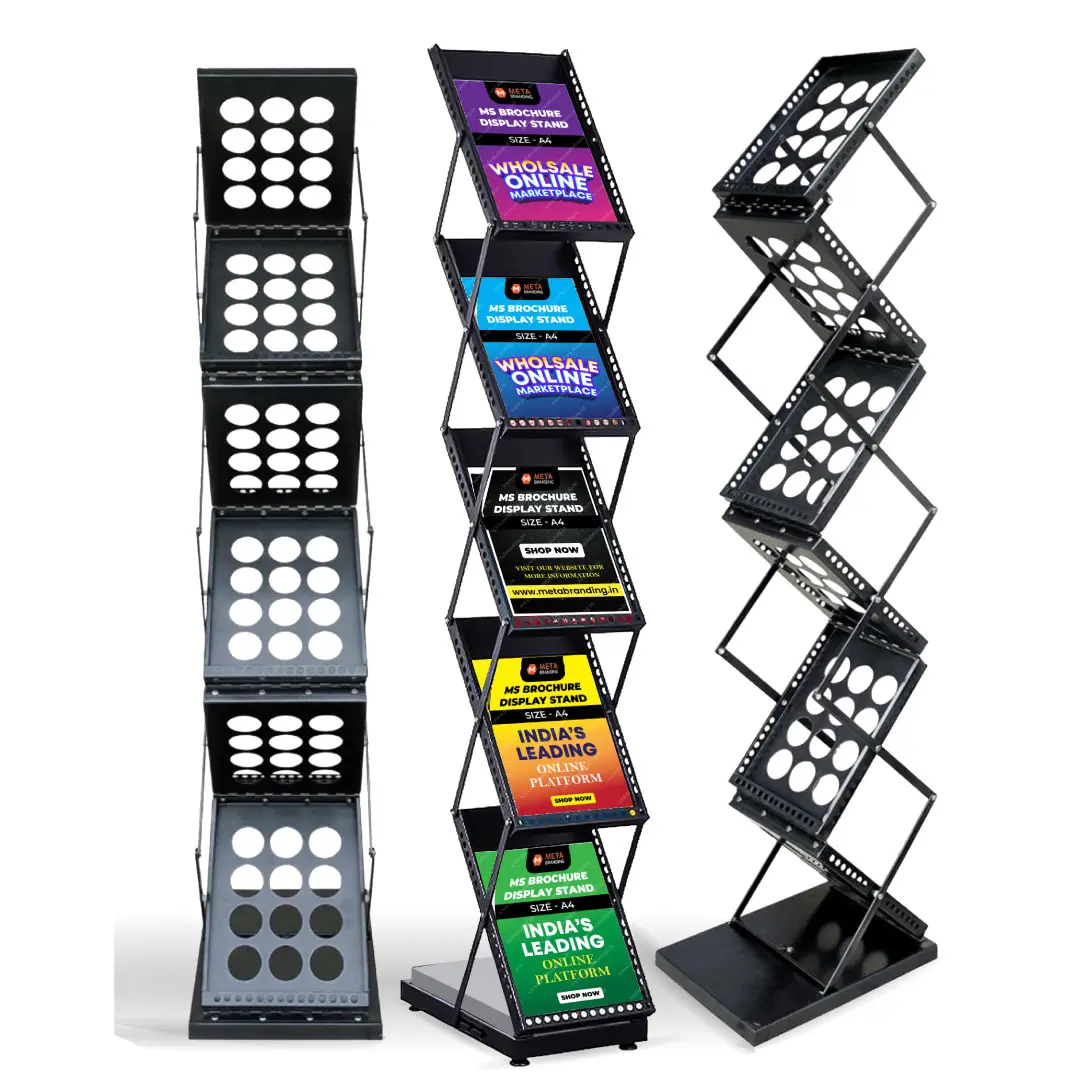 Custom MS Brochure Stands – Premium Display Racks