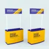 PVC promotional table stands