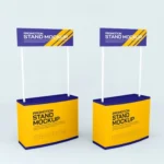 PVC promotional table stands