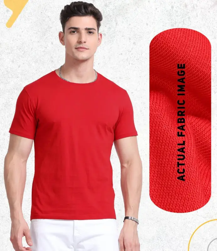 Round Neck Biowash T-Shirt Printing Yelahanka