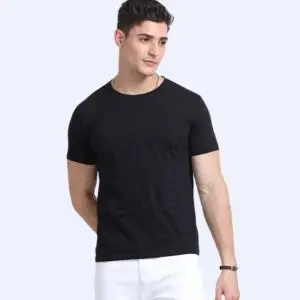 Custom Round Neck Biowash T-Shirt Printing Bangalore