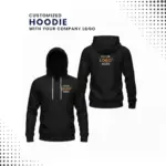 Custom UrbanHood Premium Without Zip Hoodie-Black