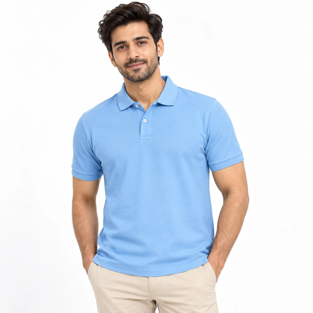 Custom Polo T-Shirts – EcoBlend – Custom Apparel Printing Bangalore