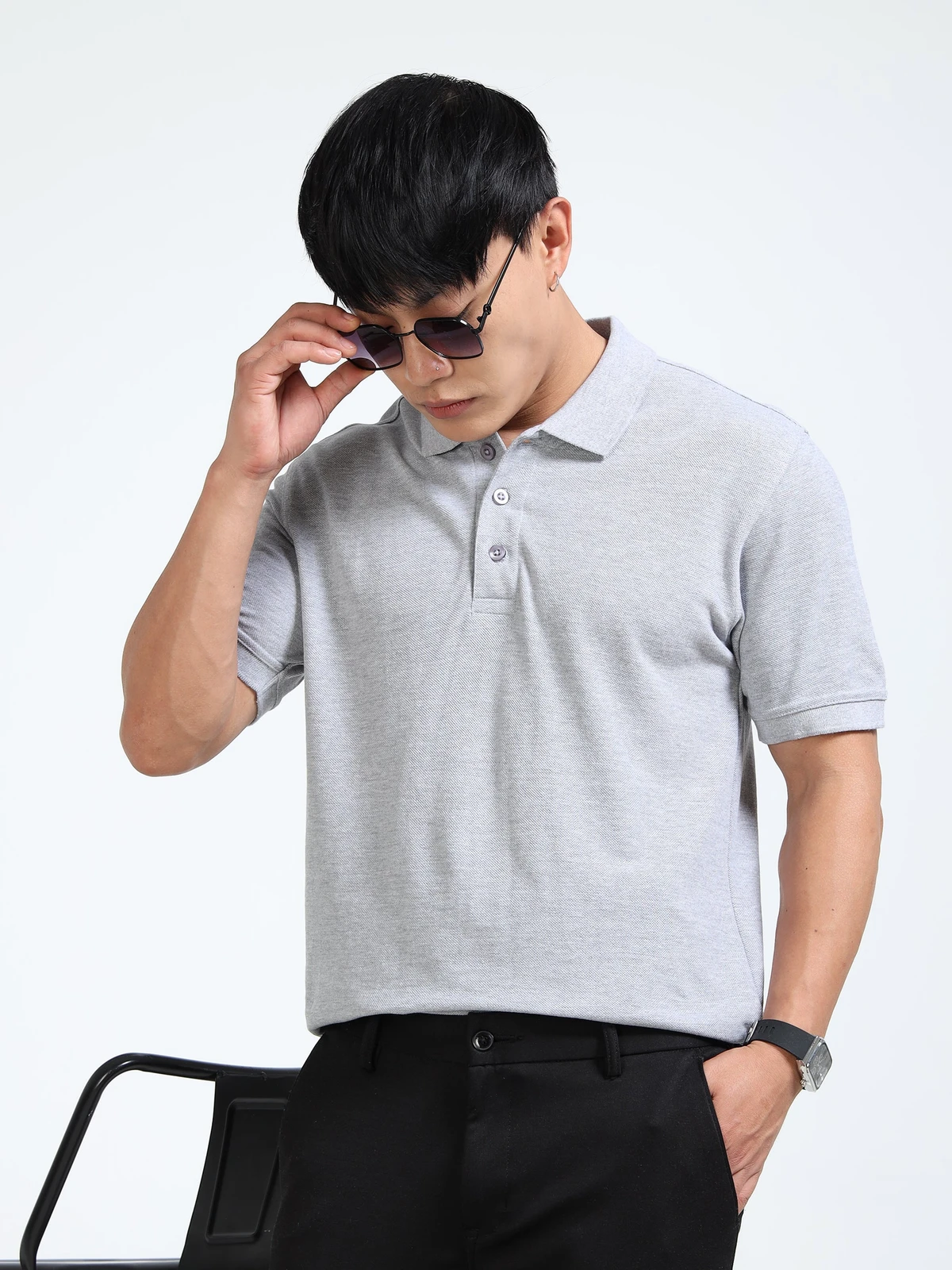 Custom Polo T-Shirts – Plain Organic Cotton – Custom Apparel Printing Bangalore
