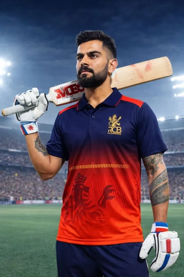 Custom RCB Jersey with name and number printing
