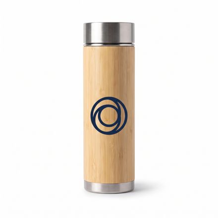 Bamboo Bottle 500ml branded with company logo — corporate gifting Bangalore