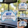 WIT car-shaped custom air freshener branding showcase
