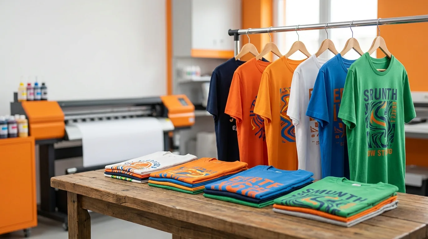 Custom t-shirt printing in Bangalore - DTF and screen print on cotton t-shirts | Printigly